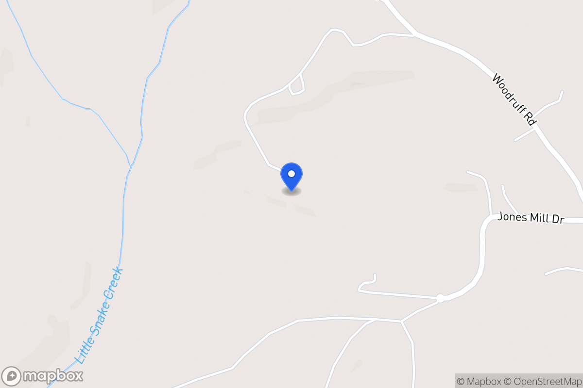 Map of 815 Woodruff Rd