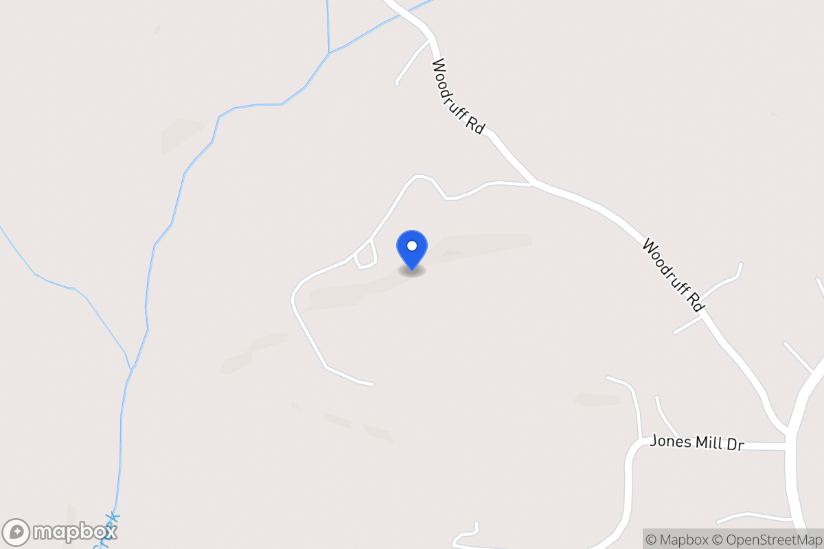 Map of 803 Woodruff Rd