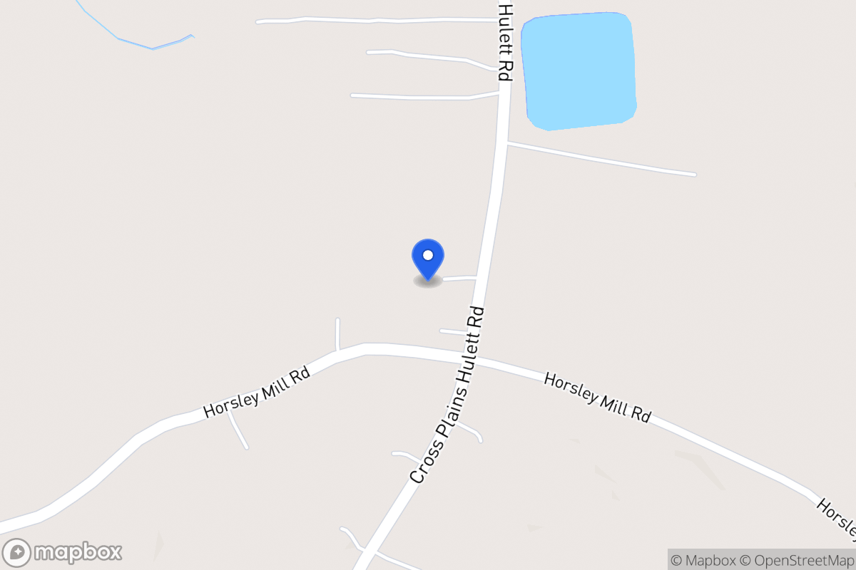 Map of 1237 Cross Plains Hulett Rd