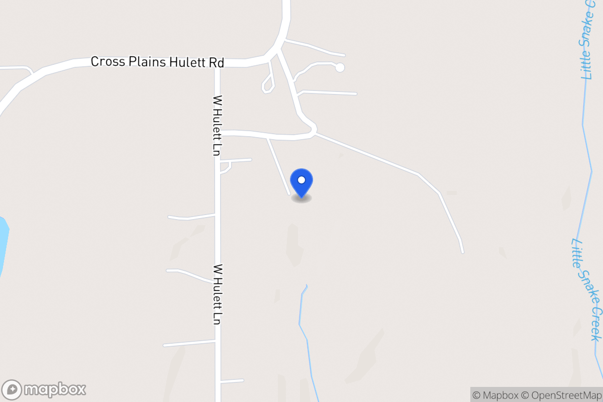 Map of 80 W Hulett Ln
