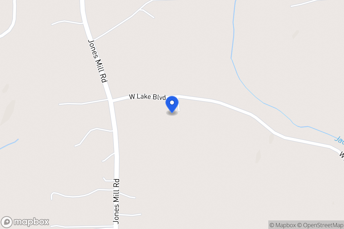 Map of 117 West Lake Blvd