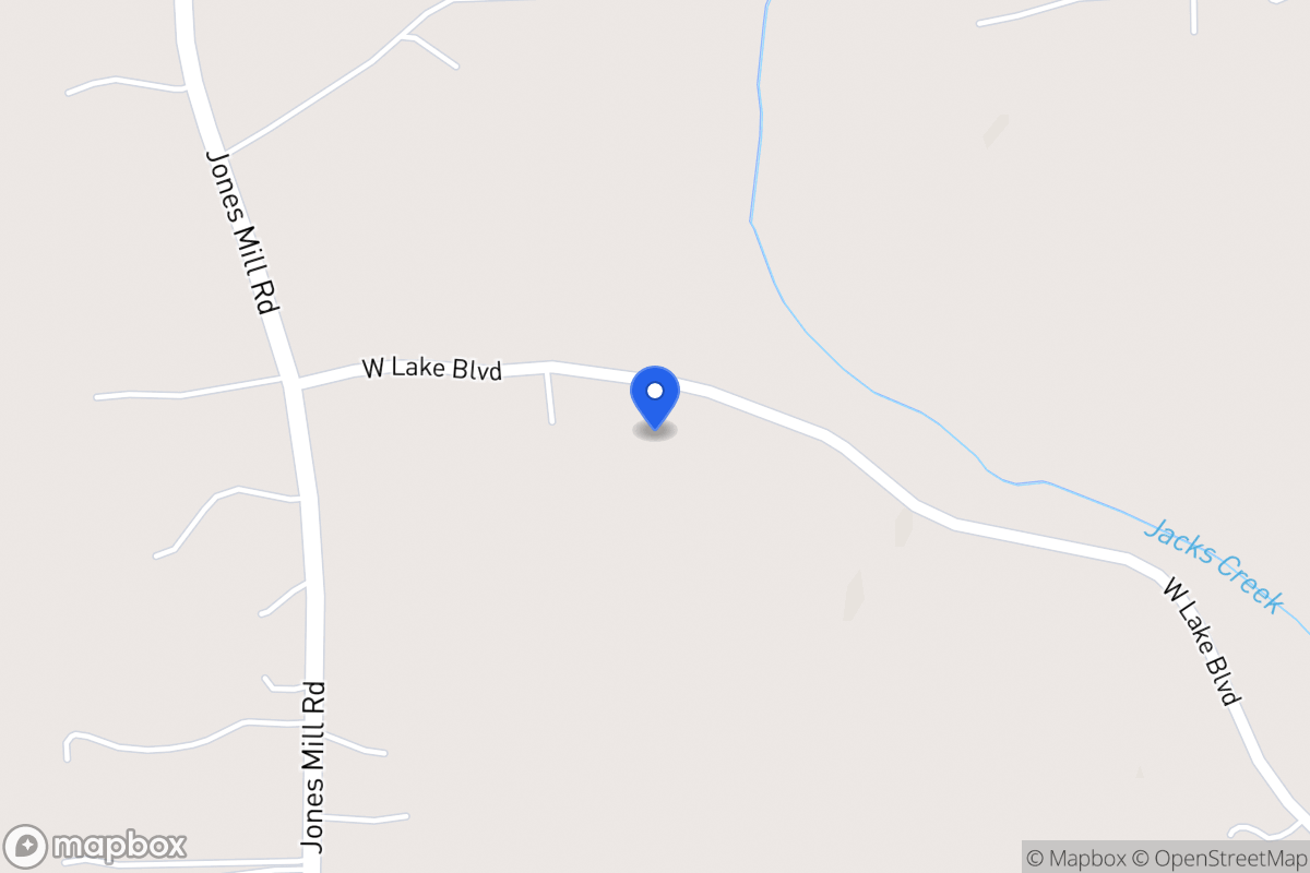 Map of 129 West Lake Blvd