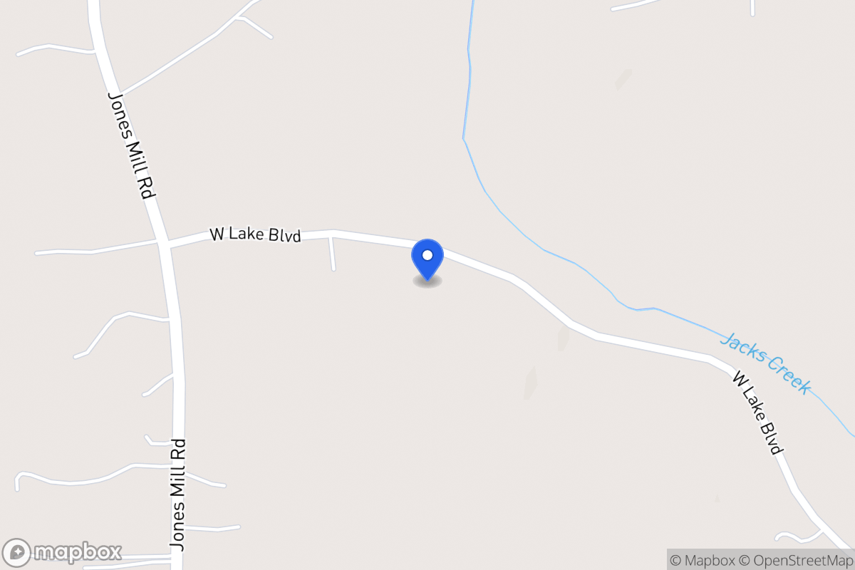 Map of 133 West Lake Blvd