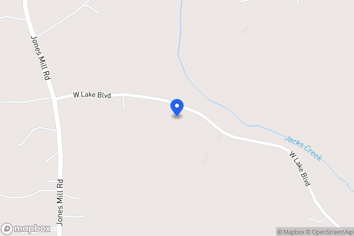 Map of 137 West Lake Blvd