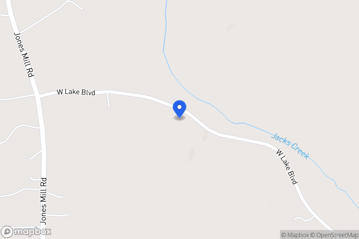 Map of 141 West Lake Blvd