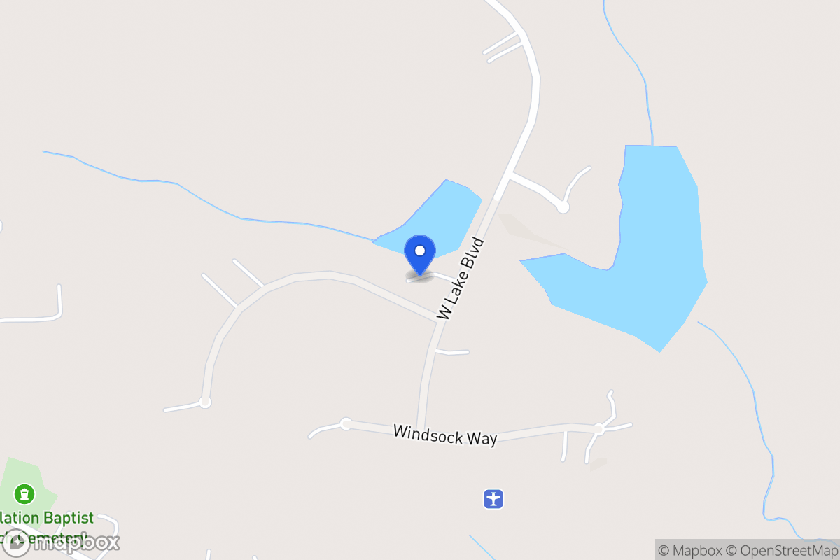 Map of 213 West Lake Blvd