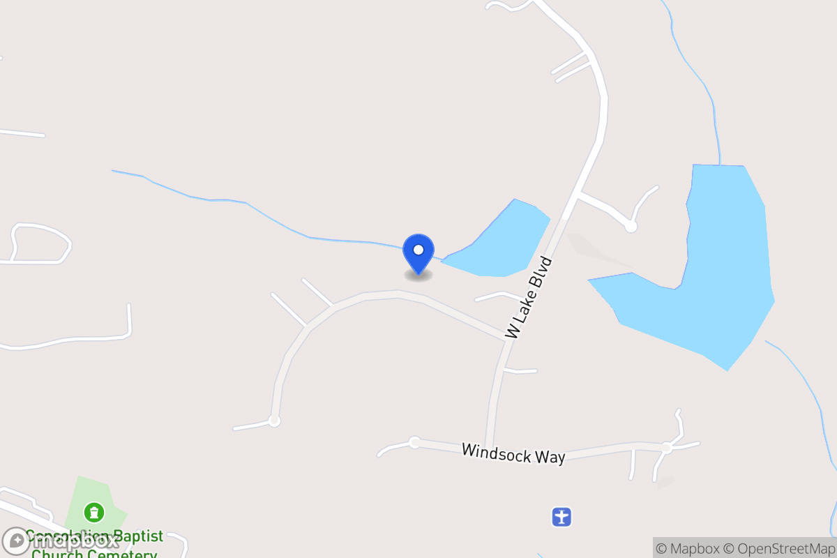 Map of 905 Trade Winds Rd