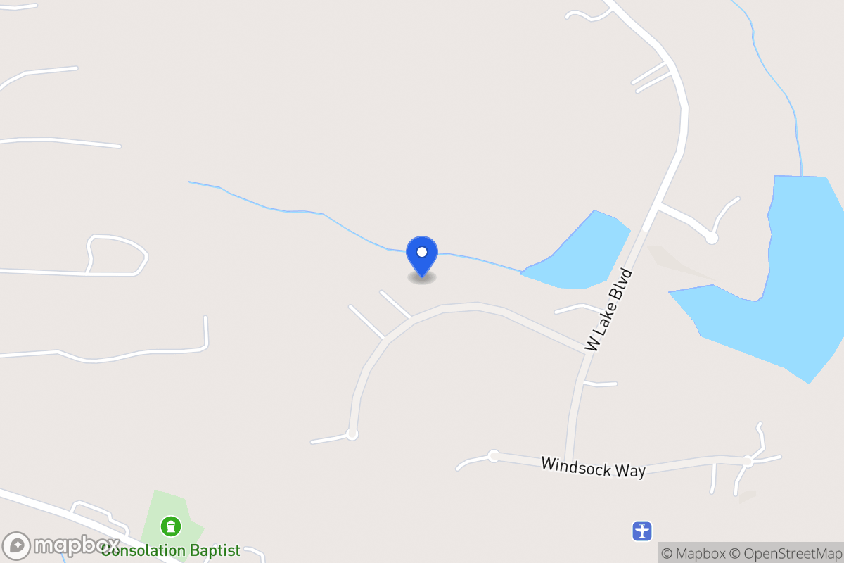 Map of 909 Trade Winds Rd