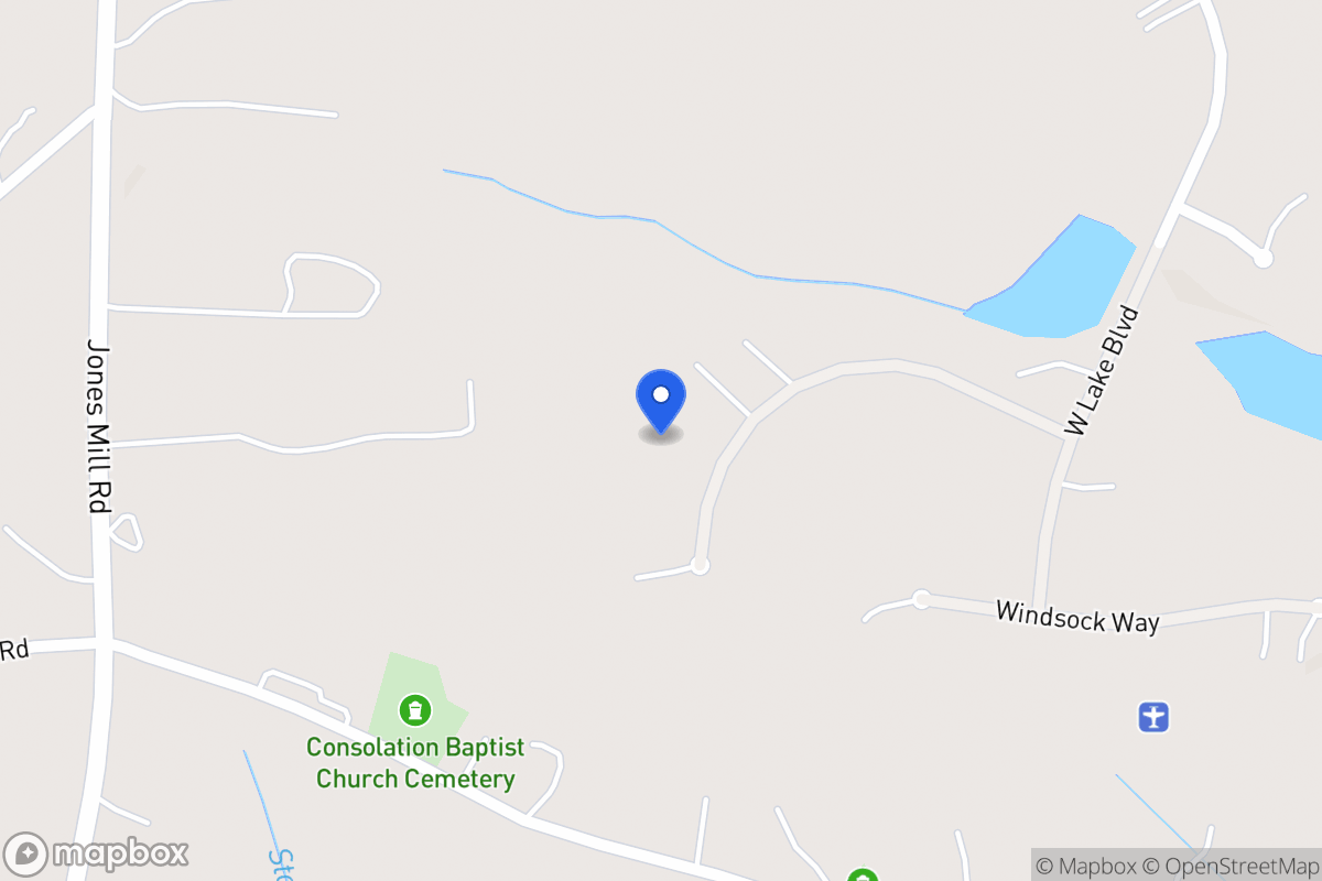 Map of 921 Trade Winds Rd