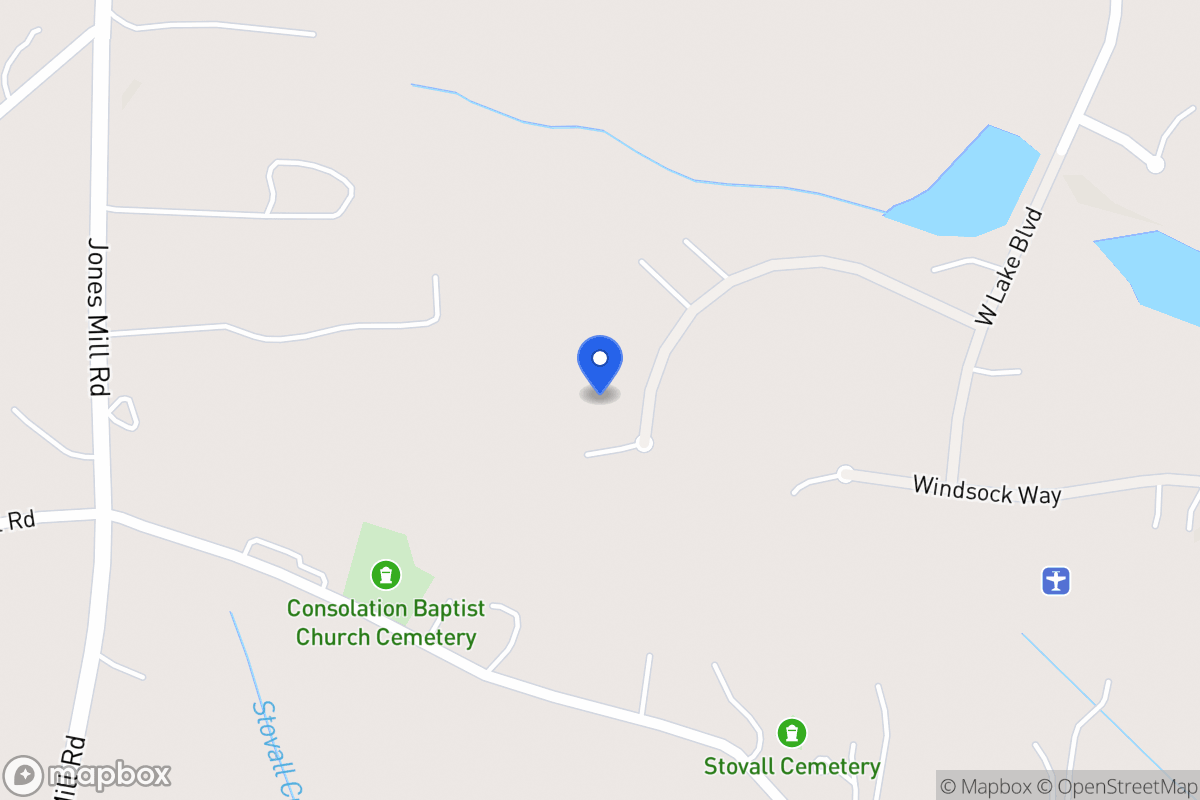 Map of 925 Trade Winds Rd