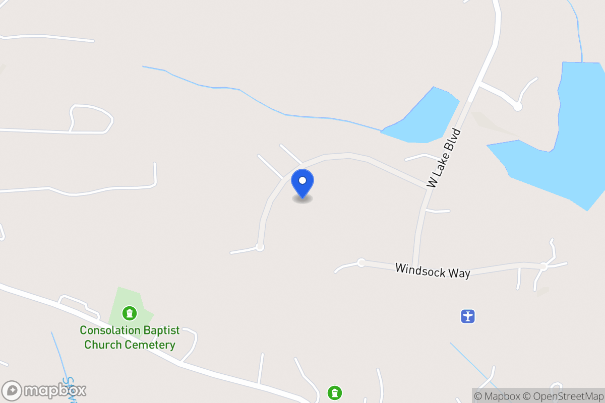 Map of 912 Trade Winds Rd