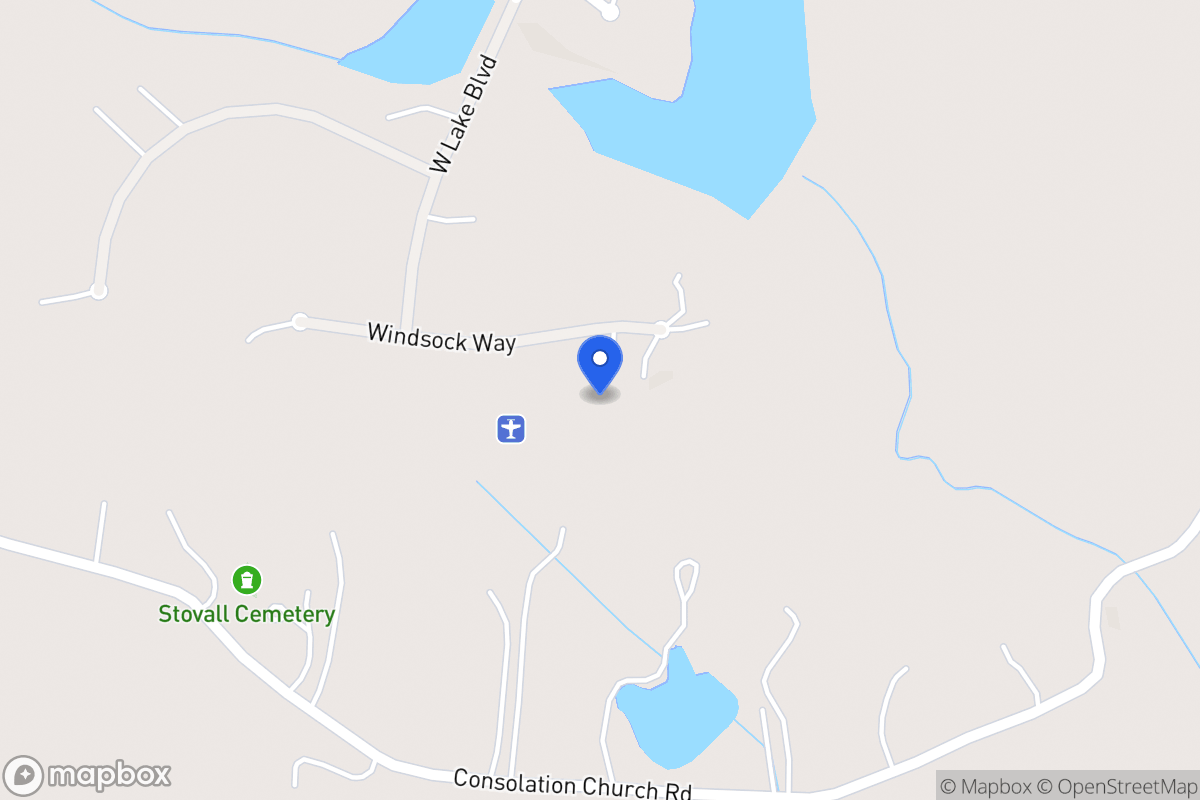 Map of 1020 Windsock Way