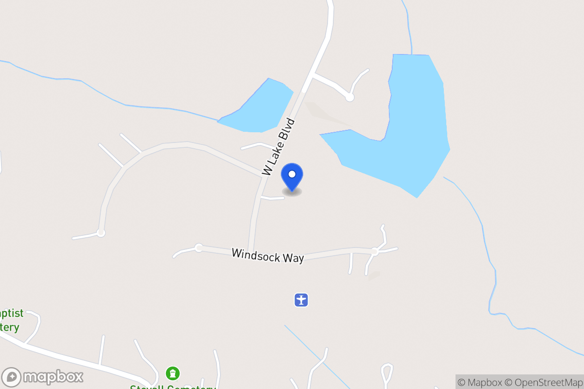 Map of 216 West Lake Blvd