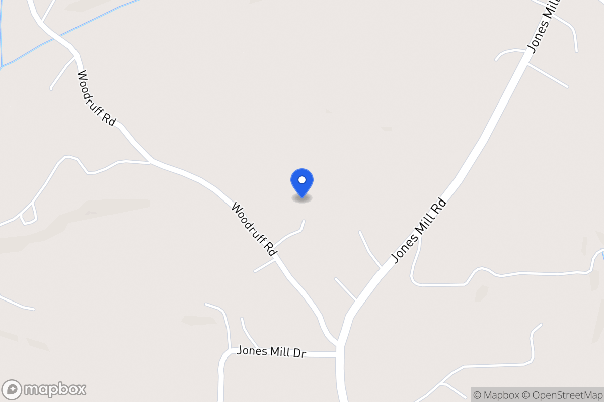 Map of 898 Woodruff Rd