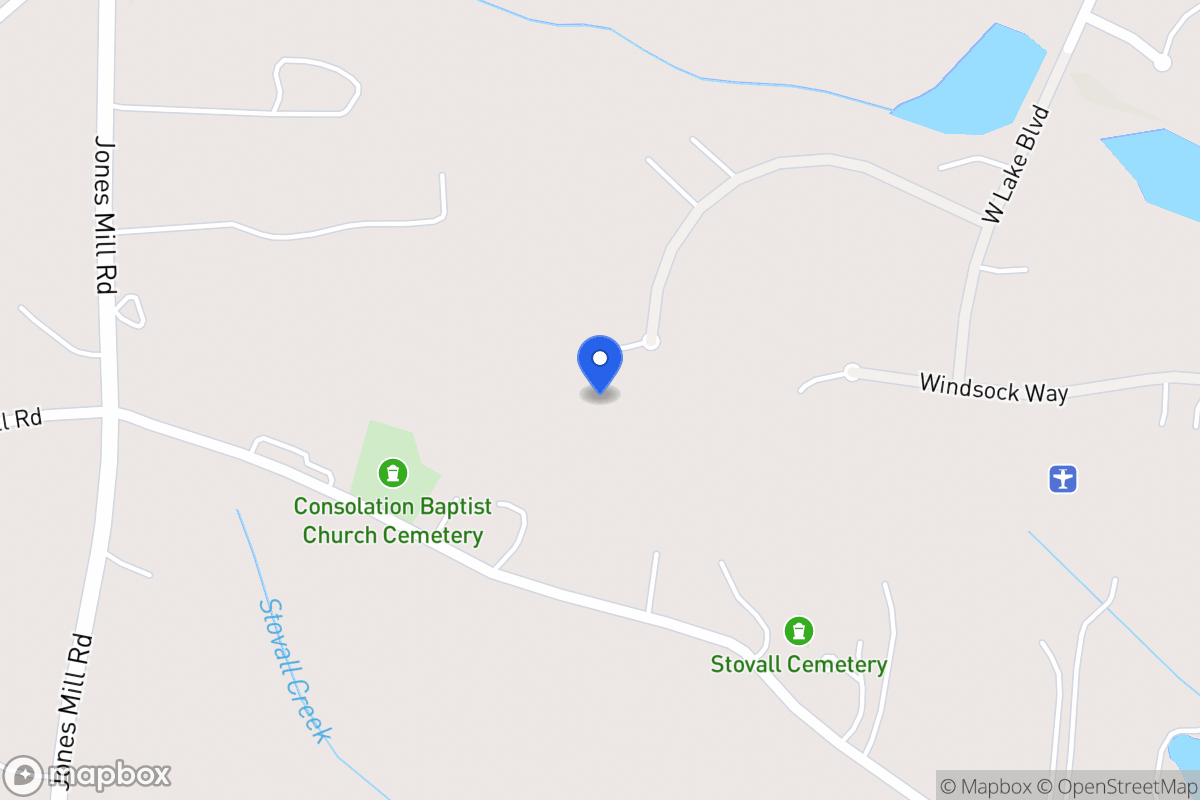 Map of 929 Trade Winds Rd