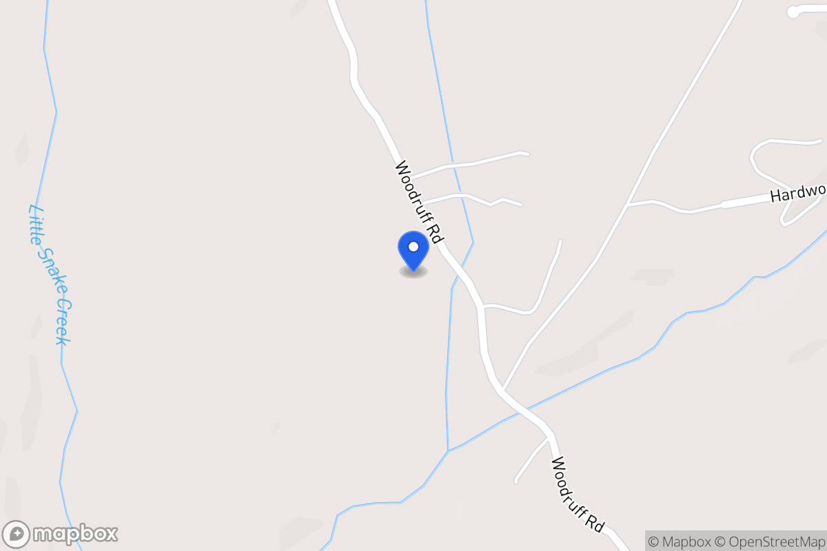 Map of 615 Woodruff Rd