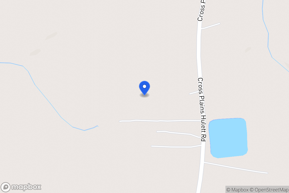 Map of 1093 Cross Plains Hulett Rd