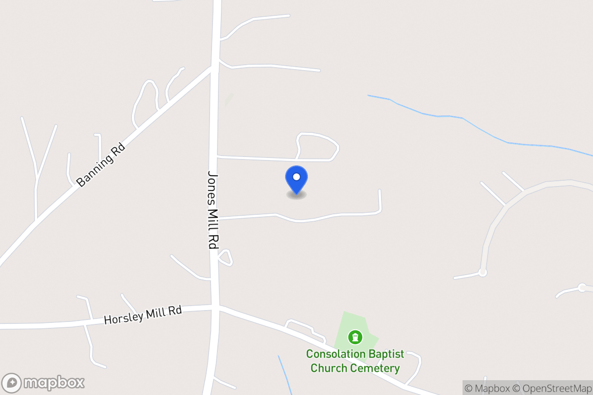 Map of 3411 Jones Mill Rd