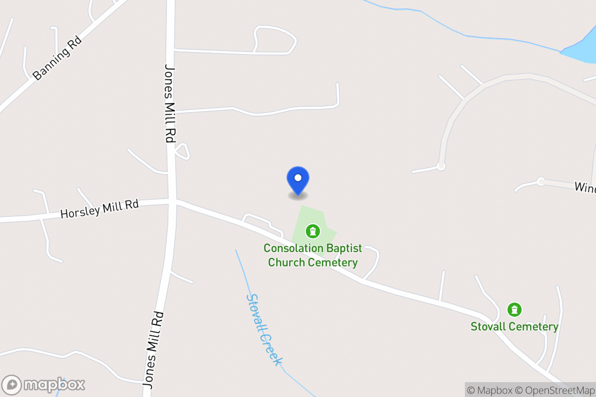Map of 70 Consolation Church Rd