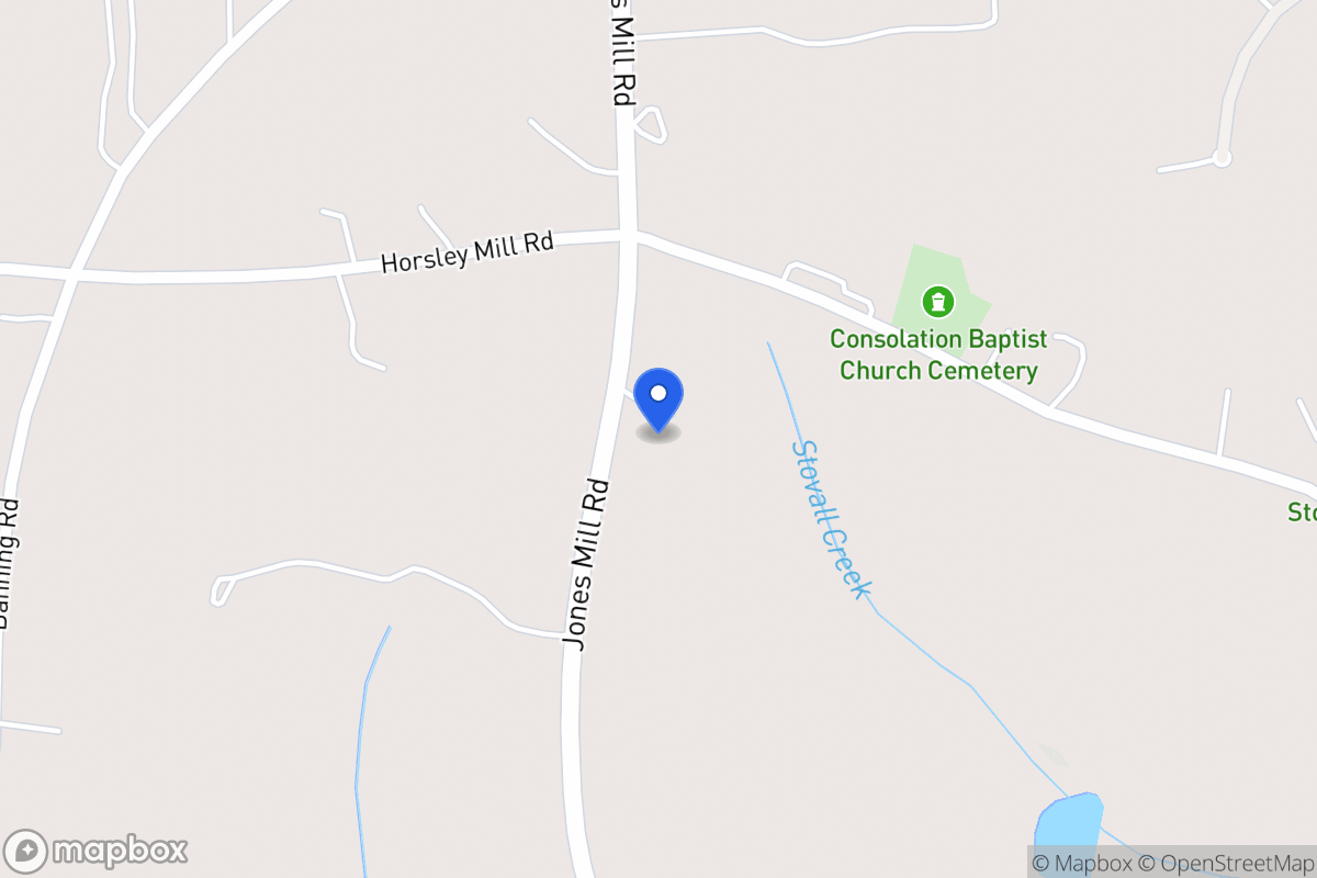 Map of 3295 Jones Mill Rd