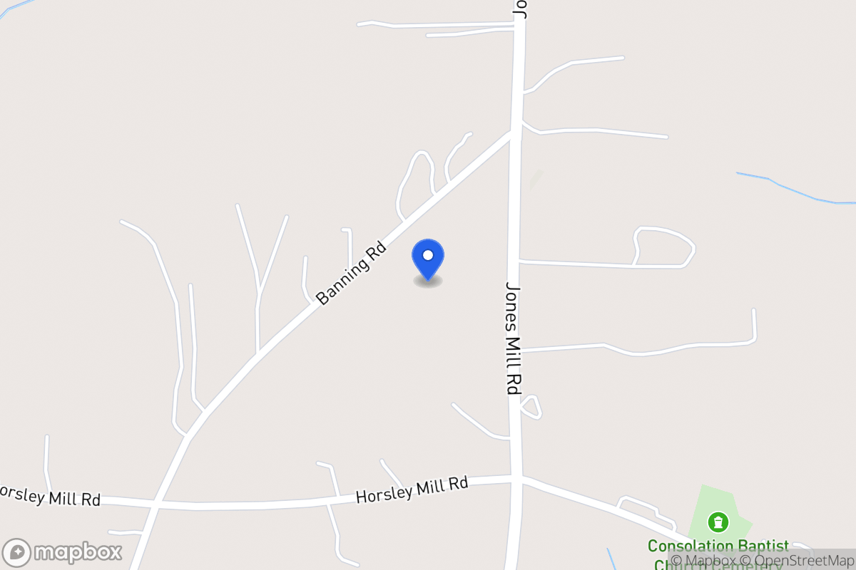 Map of 3494 Jones Mill Rd