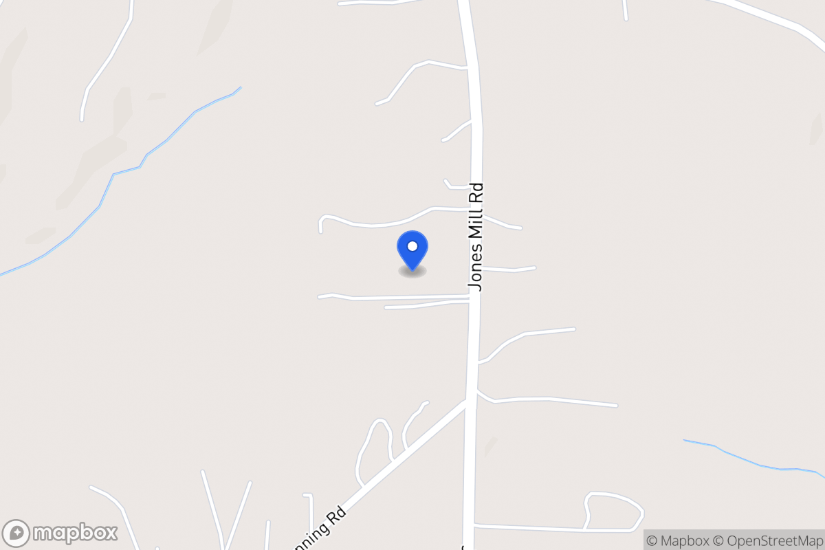 Map of 3576 Jones Mill Rd