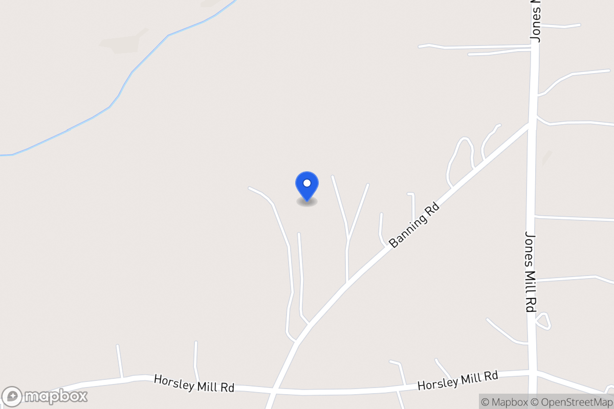 Map of 2660 Banning Rd
