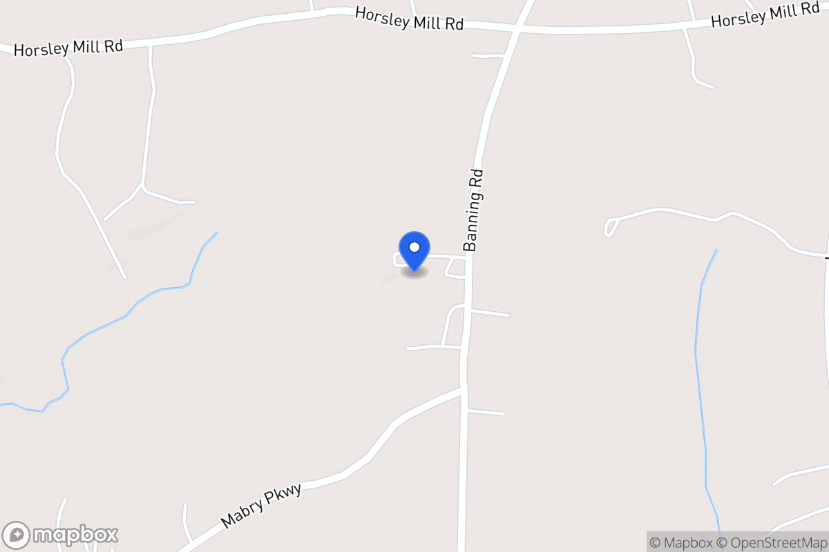 Map of 2490 Banning Rd