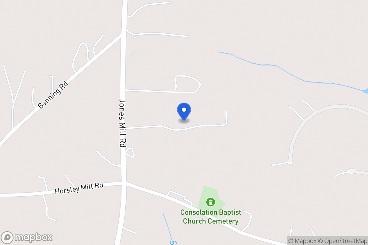 Map of 3415 Jones Mill Rd