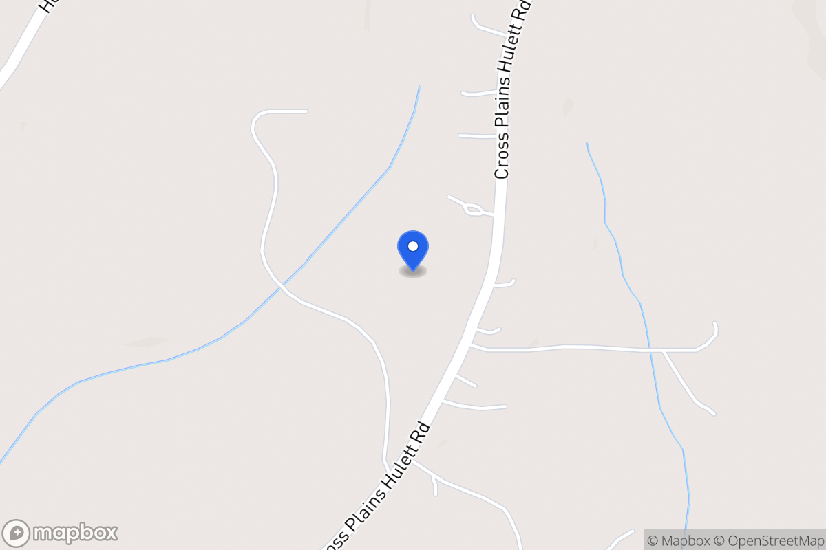 Map of 1511 Cross Plains Hulett Rd