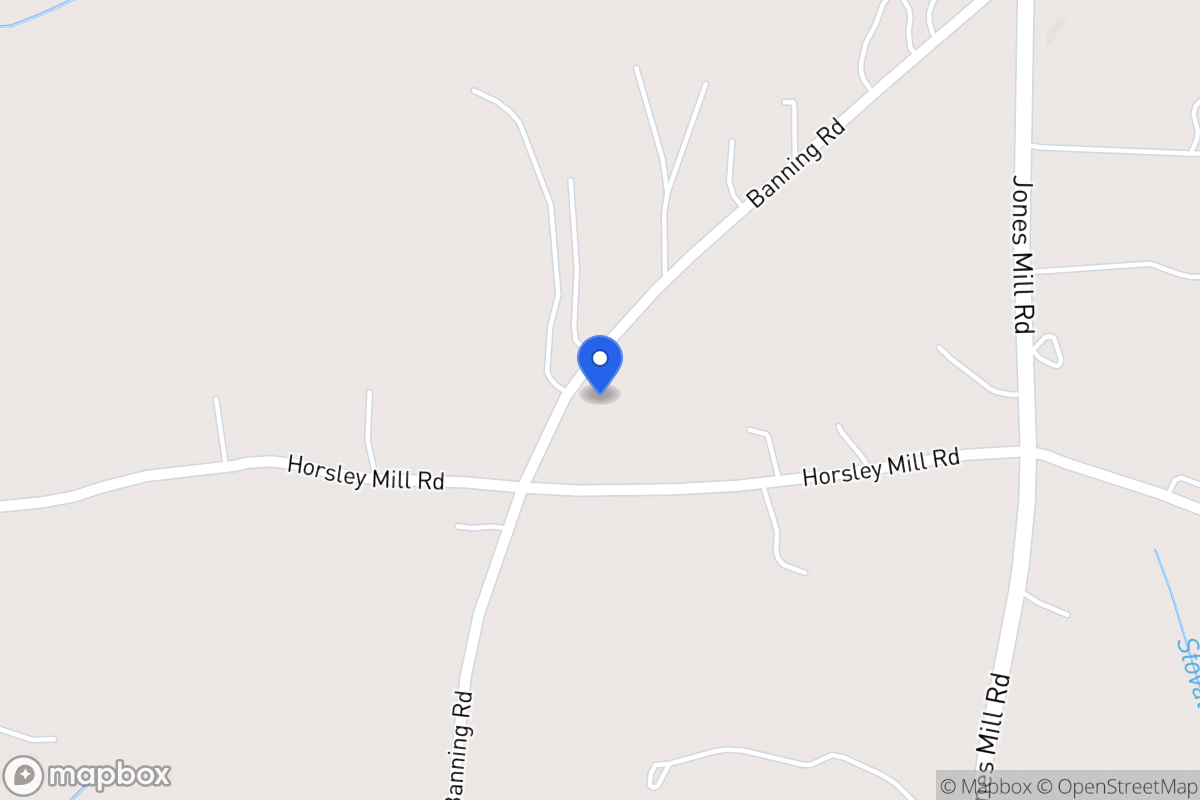 Map of 2643 Banning Rd