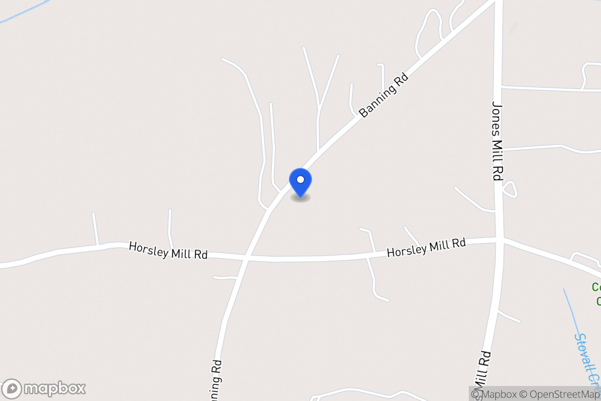 Map of 2661 Banning Rd