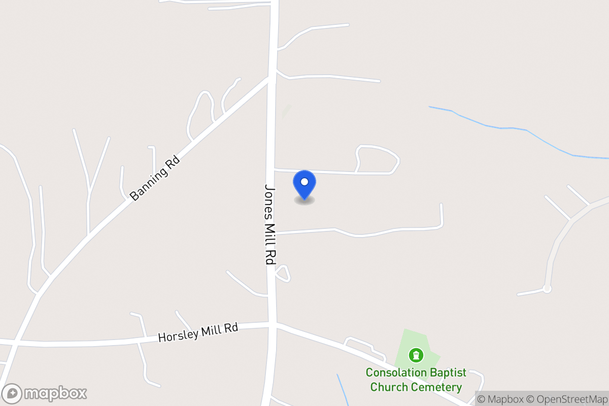 Map of 3417 Jones Mill Rd