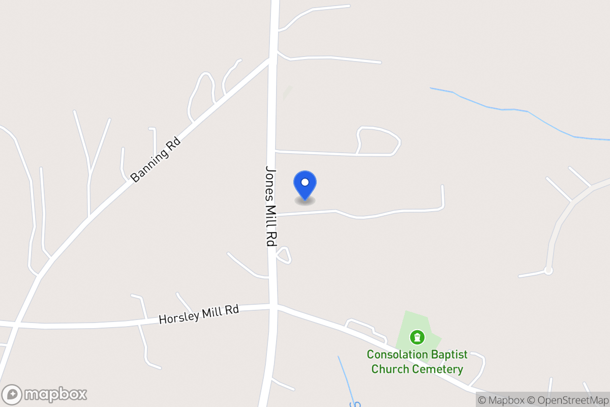 Map of 3407 Jones Mill Rd