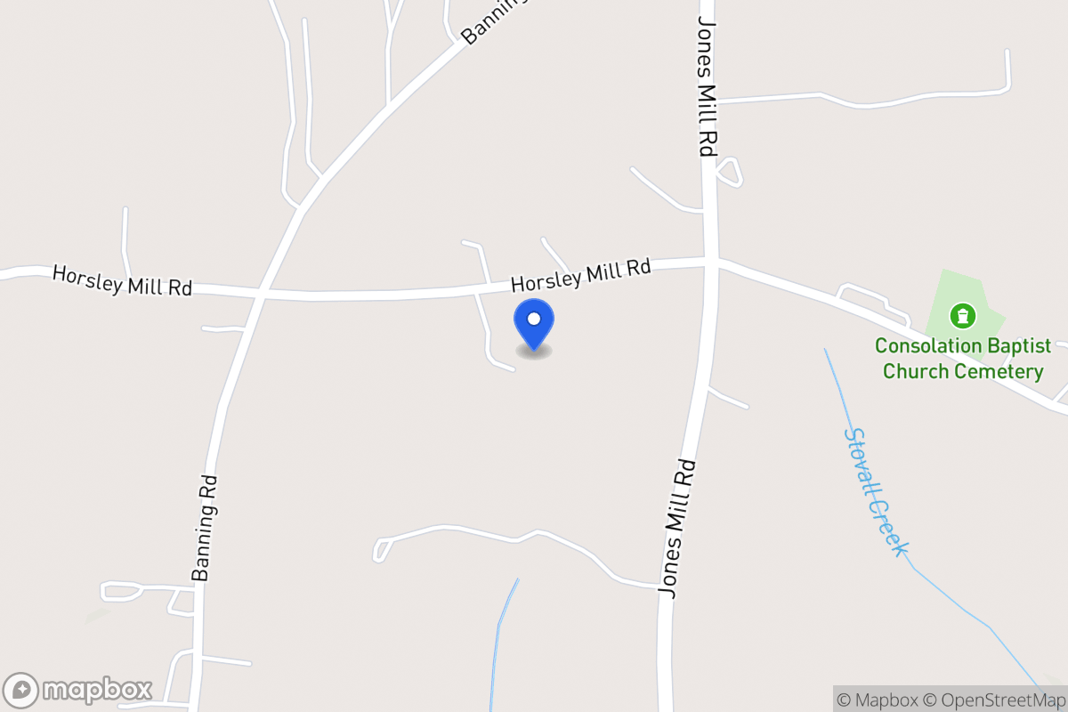 Map of 4443 Horsley Mill Rd