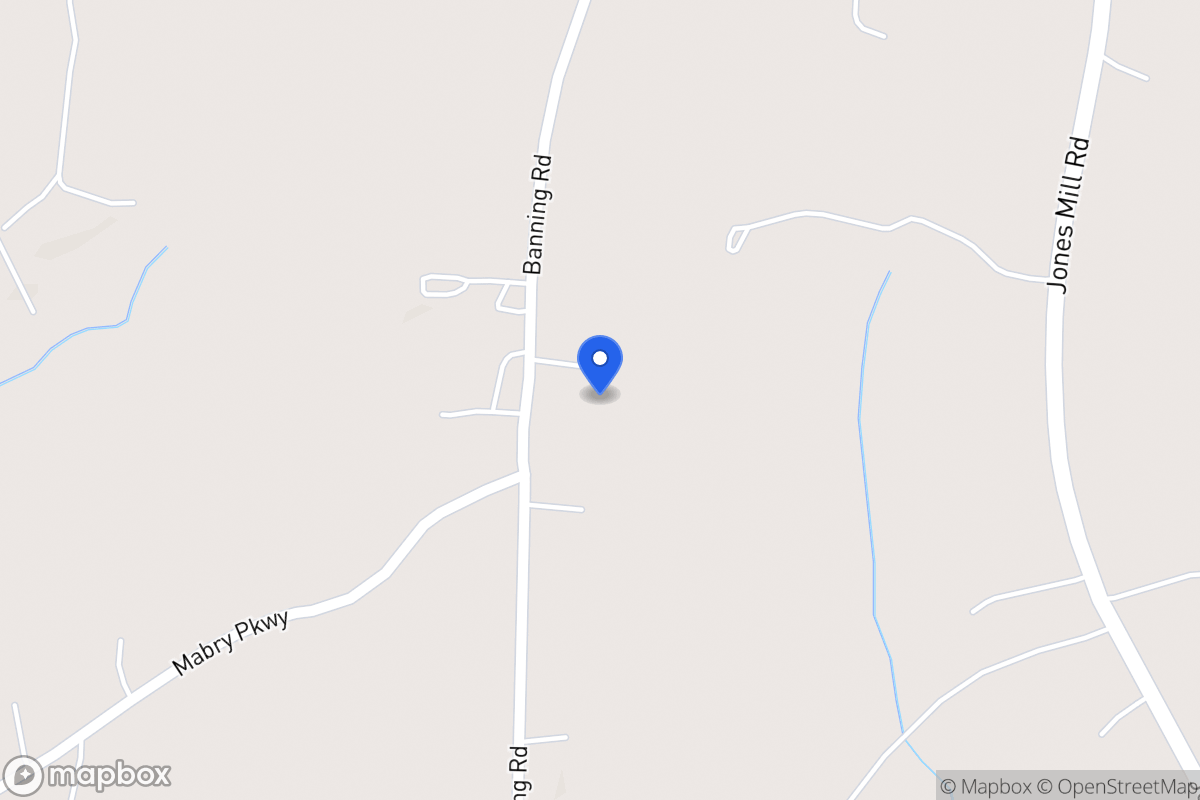 Map of 2485 Banning Rd