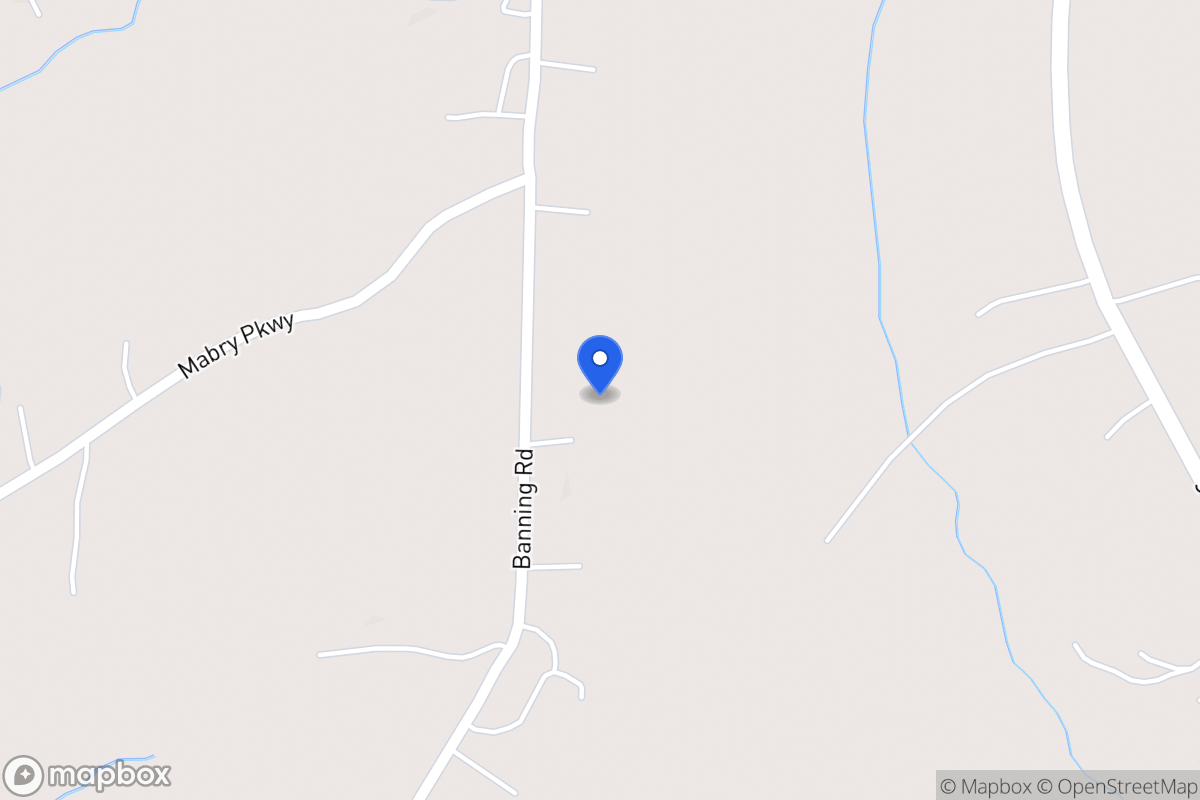 Map of 2387 Banning Rd