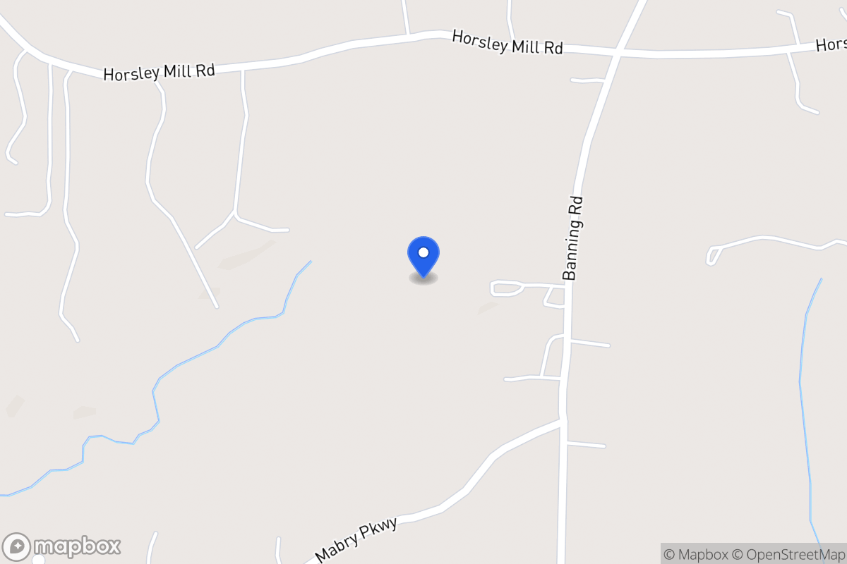 Map of 2494 Banning Rd