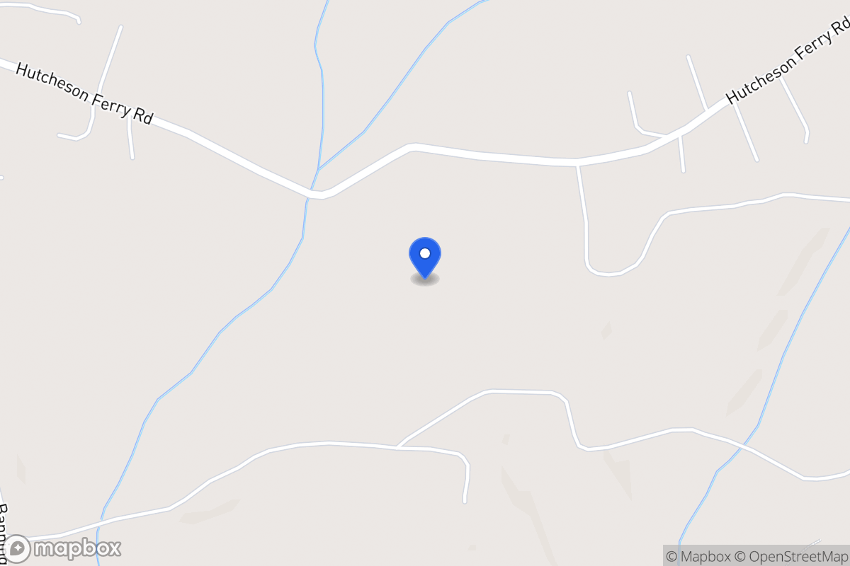 Map of 1689 Hutcheson Ferry Rd