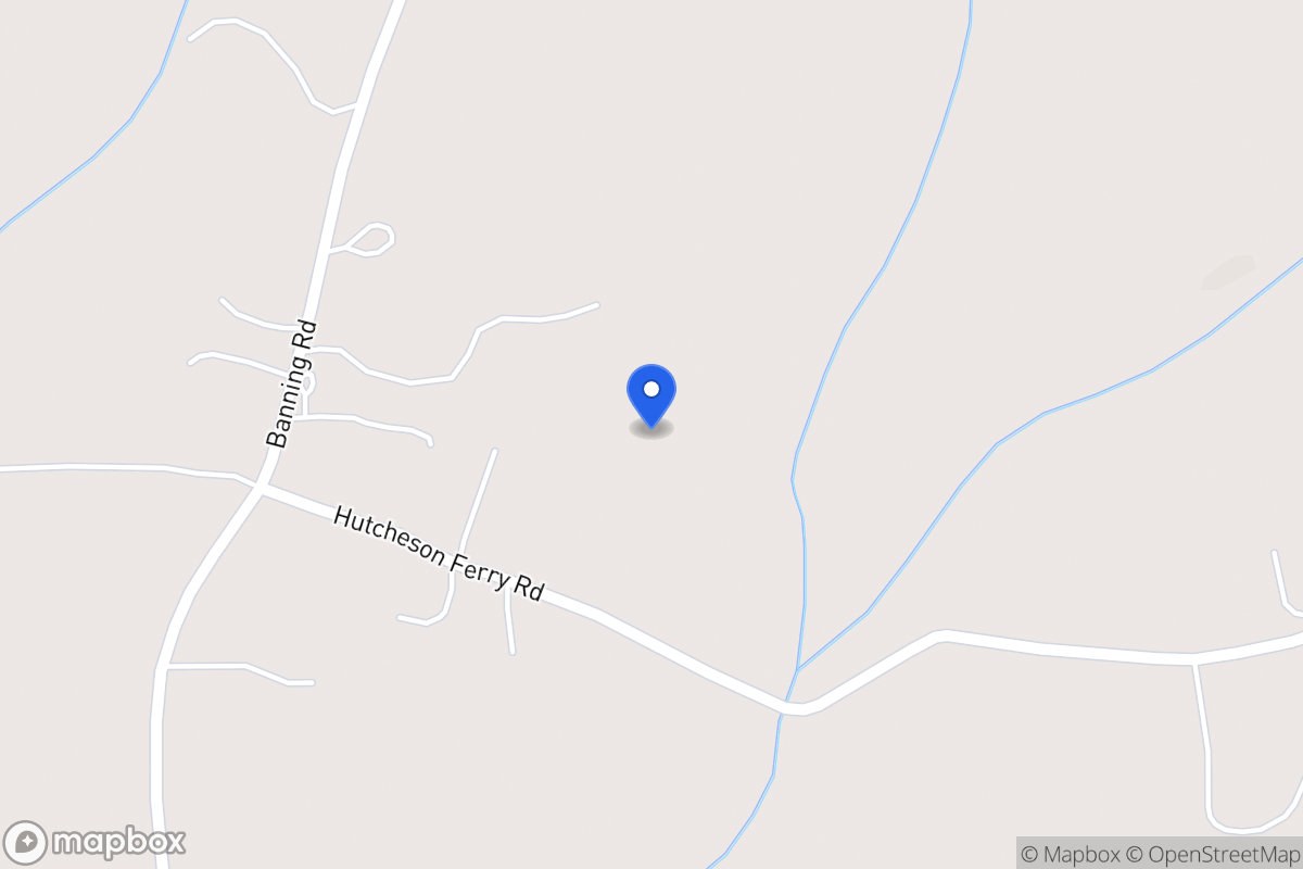 Map of 1580 Hutcheson Ferry Rd