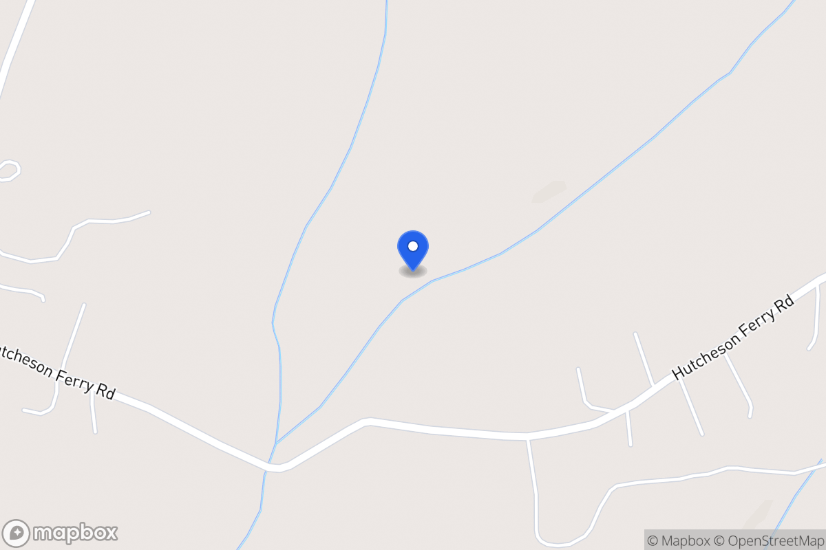 Map of 1686 Hutcheson Ferry Rd