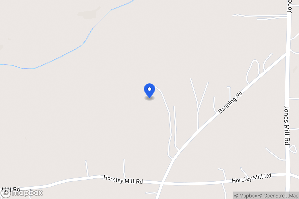 Map of 2640 Banning Rd