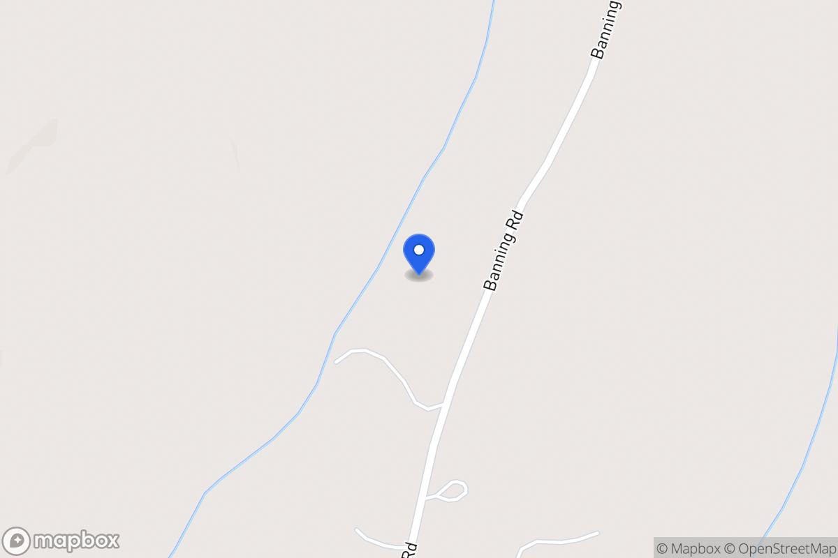 Map of 1640 Banning Rd