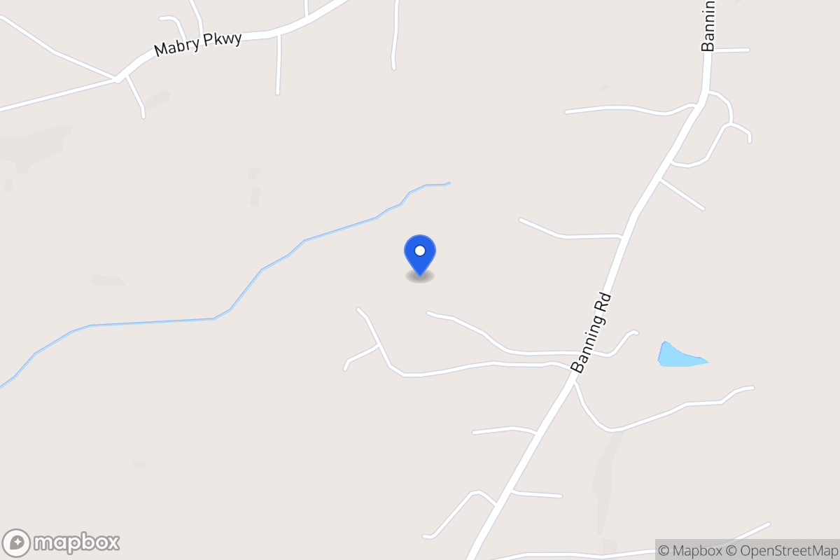 Map of 2180 Banning Rd