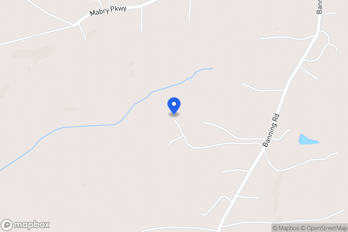 Map of 2166 Banning Rd