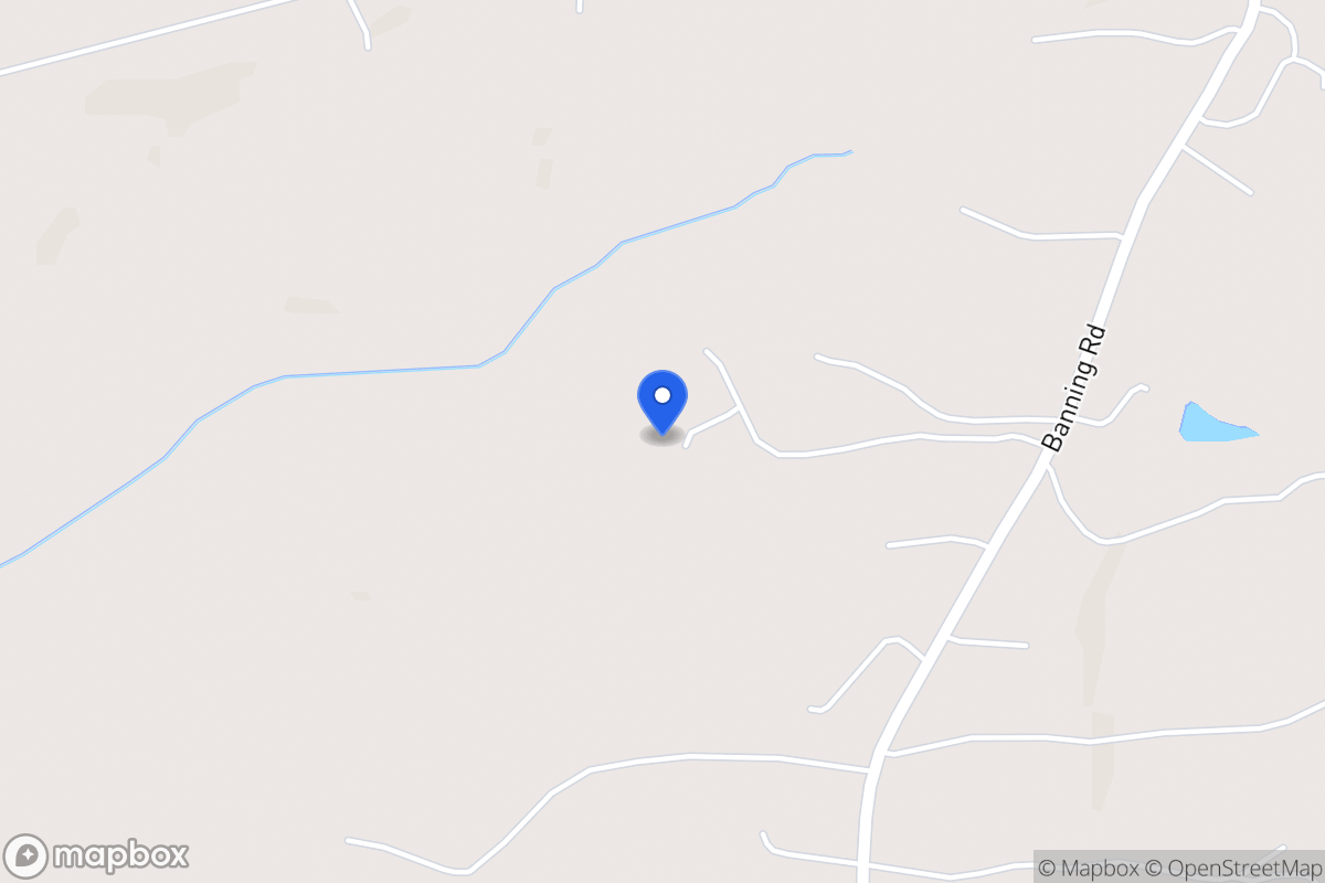 Map of 2164 Banning Rd