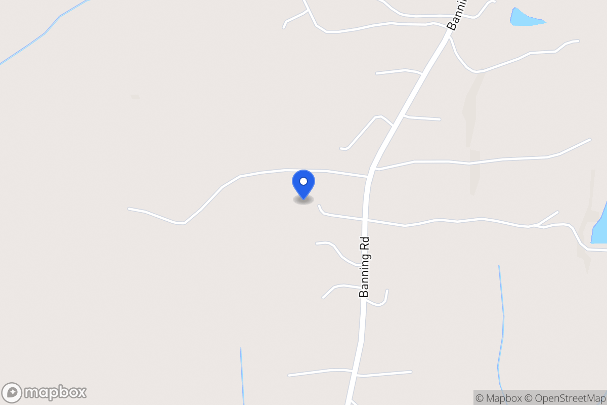 Map of 2040 Banning Rd