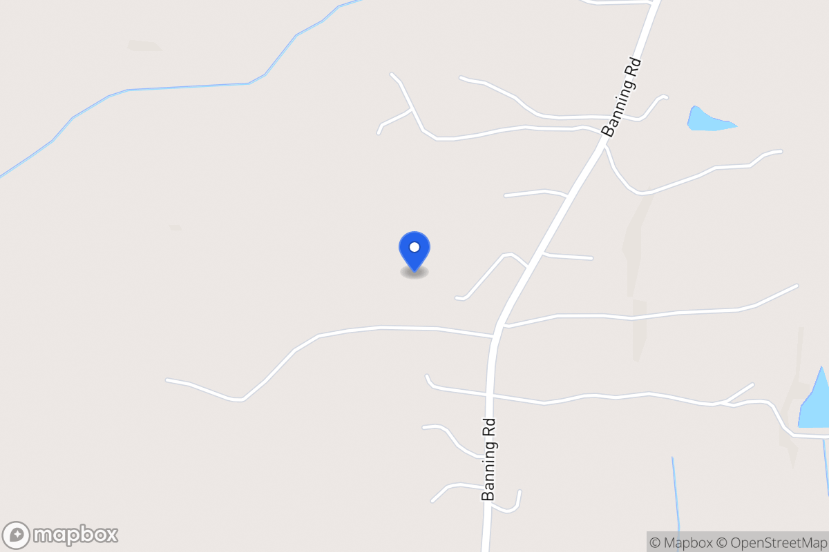 Map of 2090 Banning Rd