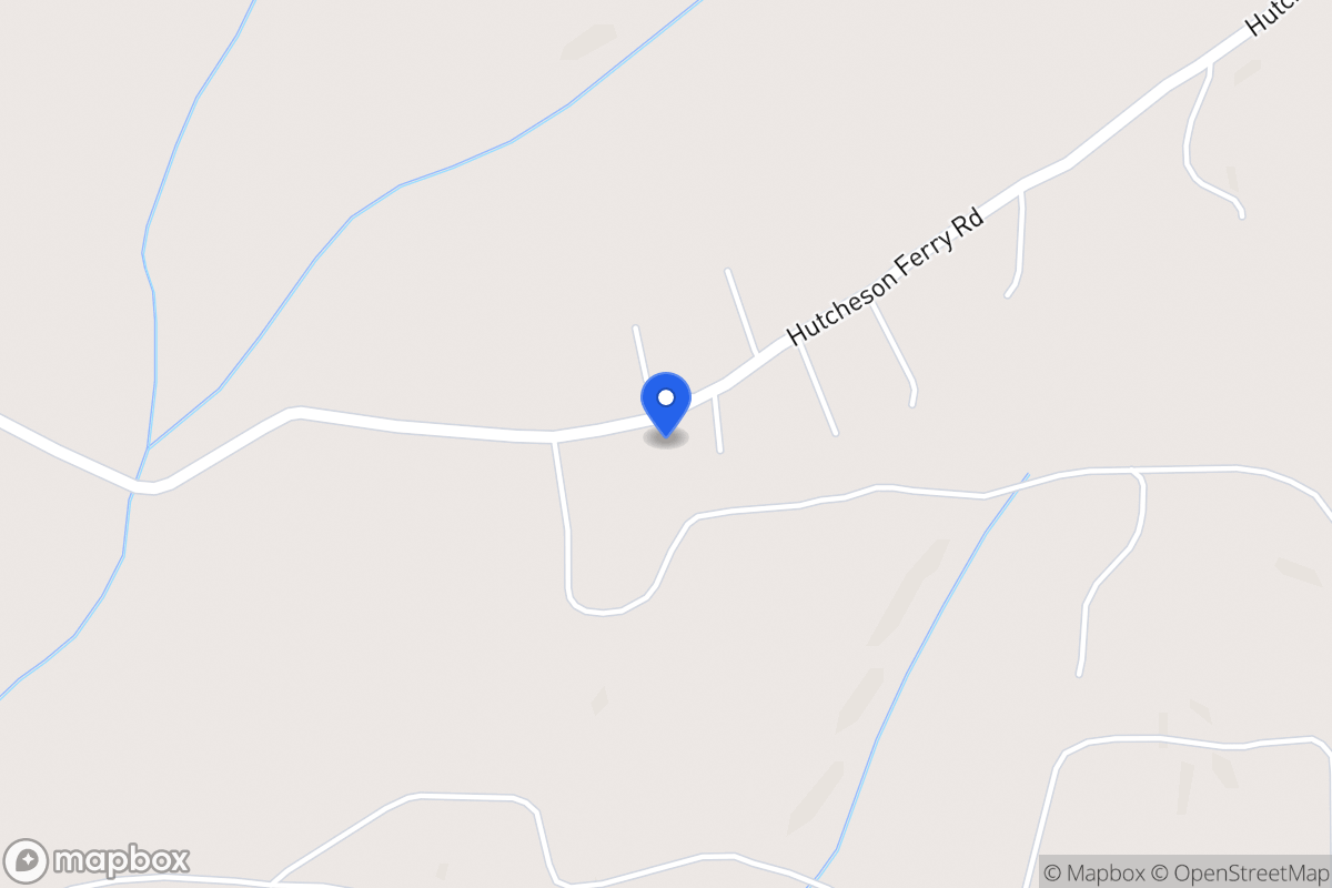 Map of 1761 Hutcheson Ferry Rd