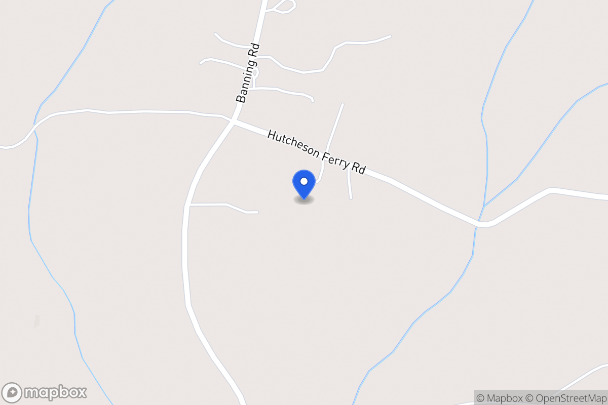 Map of 1551 Hutcheson Ferry Rd